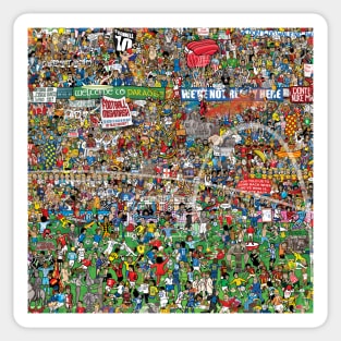 Football Mishmash Sticker